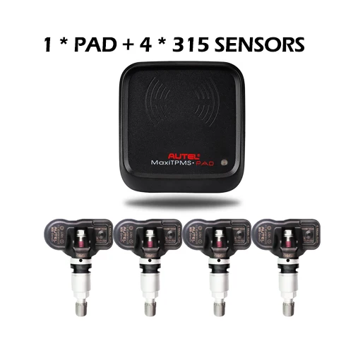 pad 4x315 AUTEL сенсор mx-сенсор TPMS 433 МГц датчик давления в шинах Универсальный mx-сенсор 433 МГц программист работает с AUTEL Maxitpms TS601 - Цвет: pad 4x315