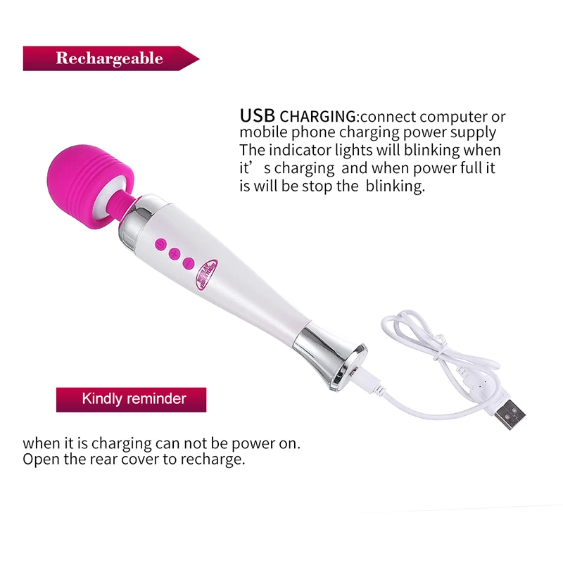 12 Speed Vibration Magic AV Wand Massager Vibrator Adult Sex toys for Women Nipple Clitoris Stimulator Female Masturbator Sexe | Красота и