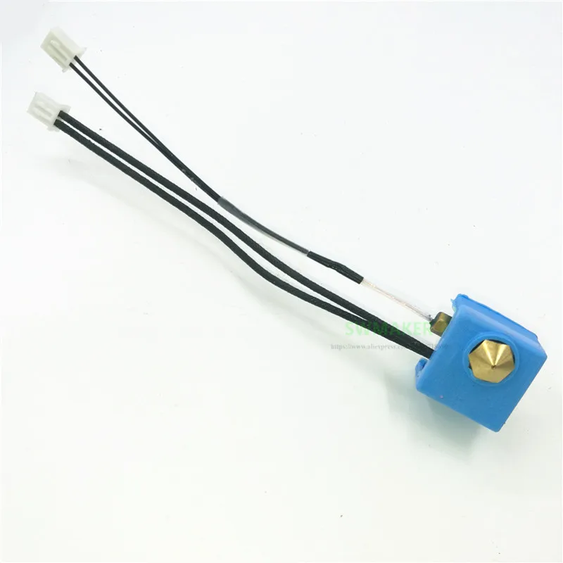 wanhao duplicator i3 plus mk10 extruder hotend kit heater cartridge m3 hex thermistor for diy 3d printer parts free global shipping