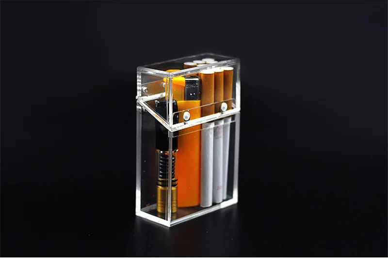 

Transparent Cigarette Box Cigarette Case Thick and Portable Gift Gadgets for Men