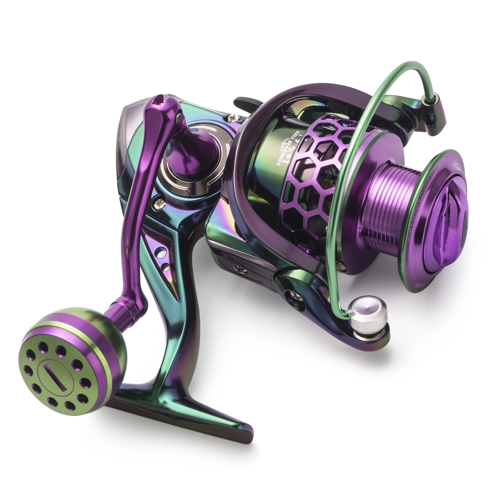 

lizard 9+1 BB Spinning Reel Fishing Reel With Left Right Interchangeable Metal Fishing Tackle Bait Casting Reel