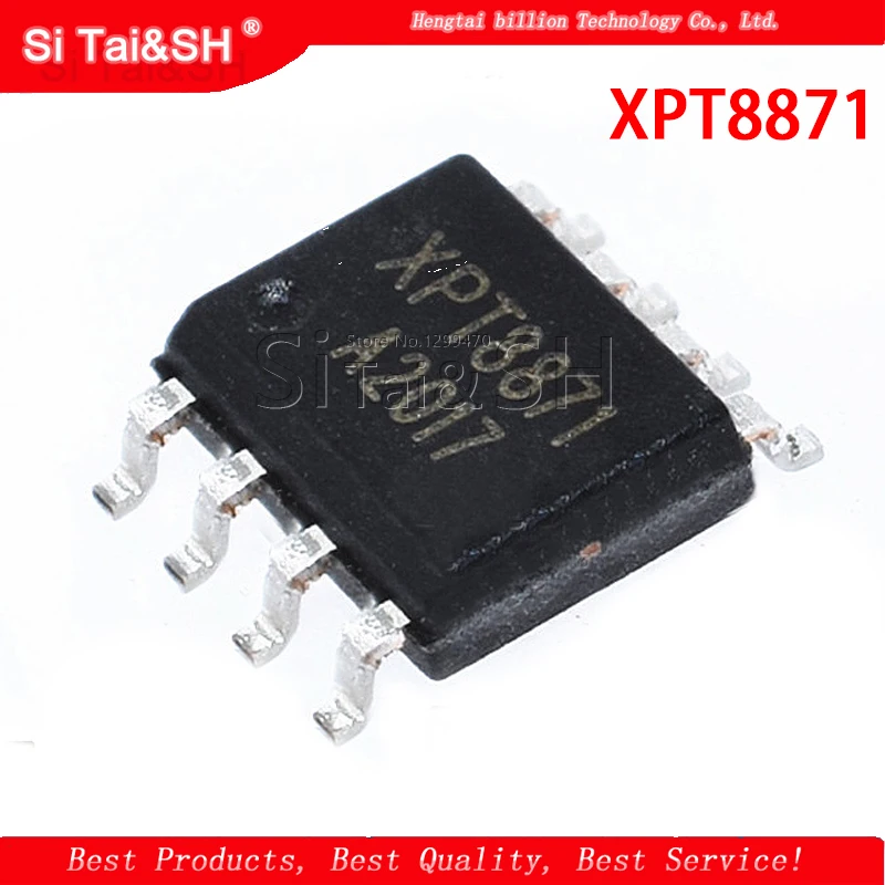 10 шт./лот Новинка XPT8871 8871 SOP 8 класс AB 5 Вт усилитель мощности искажение аудио блок|lot