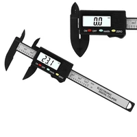 digital vernier caliper 0 100mm lcd carbon fiber altimeter micrometer electronic caliper ruler measuring tool