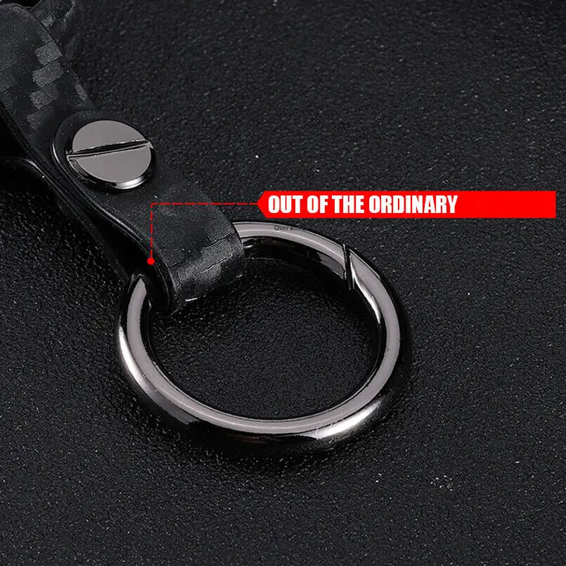 

High-quality Carbon Fiber Soft Key Fob Case Shell Cover Keychain For Land Rover
