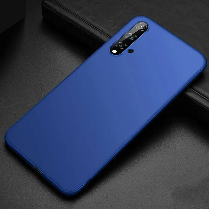 Синий Keajor, мягкий чехол для Huawei Honor 20 pro, чехол, ТПУ, силиконовый бампер, Fundas, красивая задняя крышка для Huawei Honor 20 20pro, чехол - Цвет: Синий