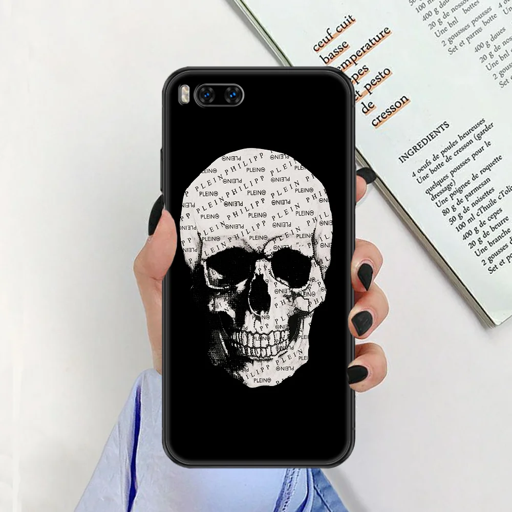 

luxury Brand Fashion QP Phone case For Xiaomi Mi Max Note 3 A2 A3 8 9 9T 10 Lite Pro Ultra black soft prime 3D funda trend