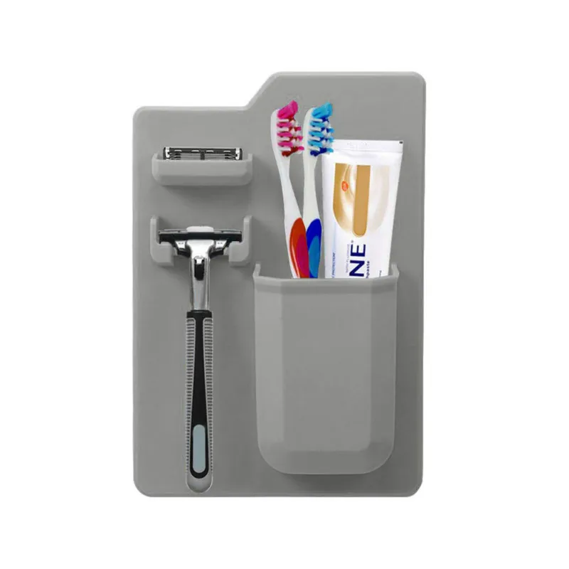 Волшебная наклейка силиконовый органайзер для ванной комнаты без клея мощная