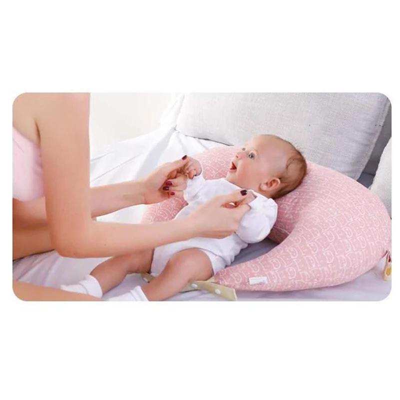 Almohada ajustable para lactancia de reci&eacute;n nacido, almohada de lactancia multifunci&oacute;n con correa auxiliar para el hombro, posicionador para el cuidado del beb&eacute; para ni&ntilde;os-2