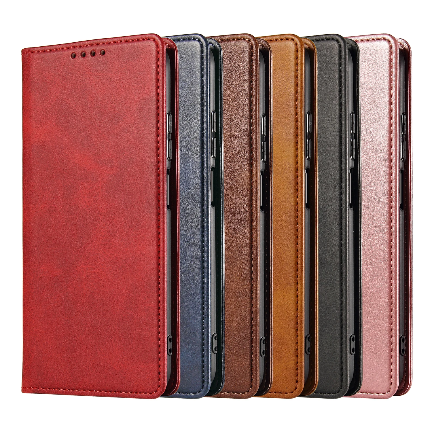 

Luxury Leather Case For Redmi Note11 Pro Note10 Note10 Pro Note9 Pro Magnetic Flip Card Slot Phone Cover
