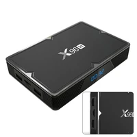 x96h allwinner h6 set top box 4g64g android 9 0 smart tv box with bt2 4g5gwifi home media hd network player