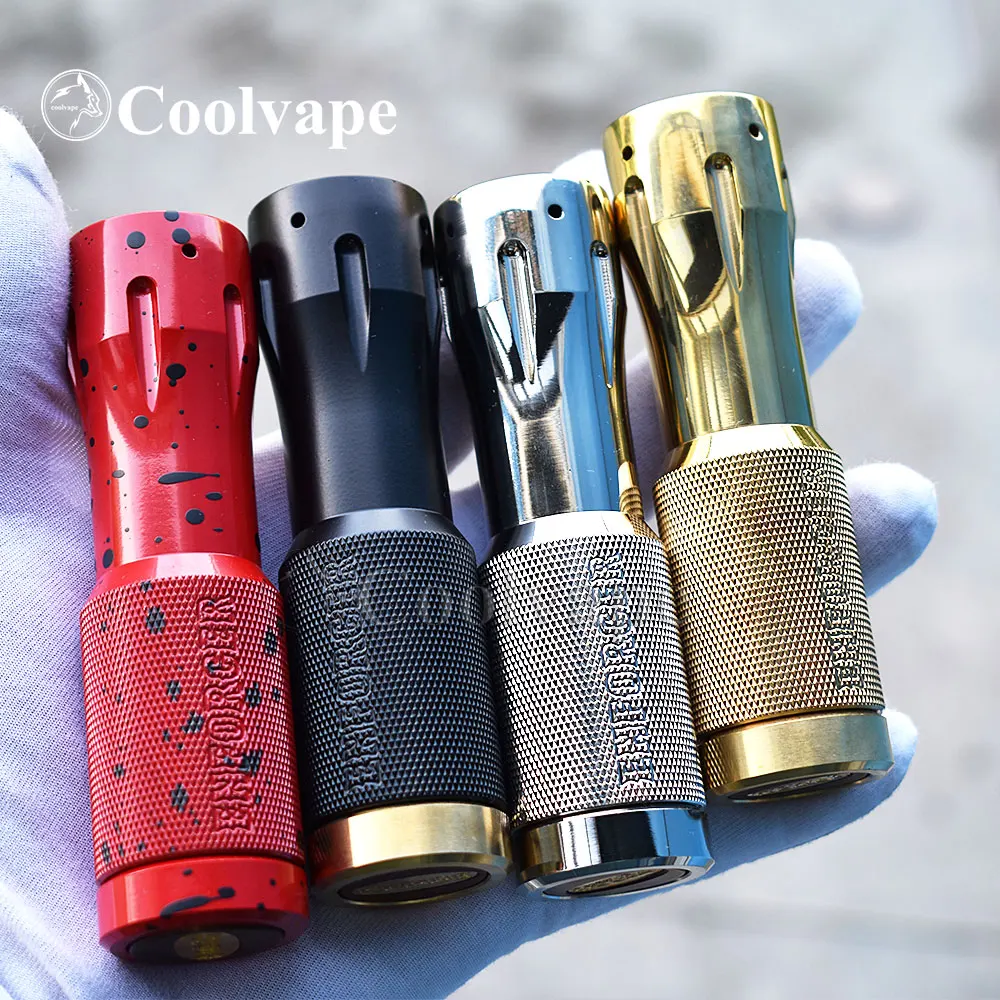 

rta rda Enforcer Mech Mod tank 18650/20700/21700 battery brass Mechanical Vape Mod