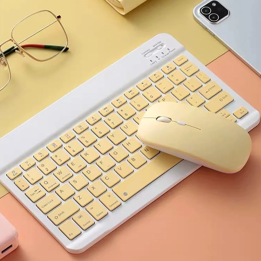 

For Tablet Wireless Keyboard For iPad Pro 2020 11 12.9 10.5 Teclado Bluetooth Keyboard Mouse For iPad 8th 7th Android IOS