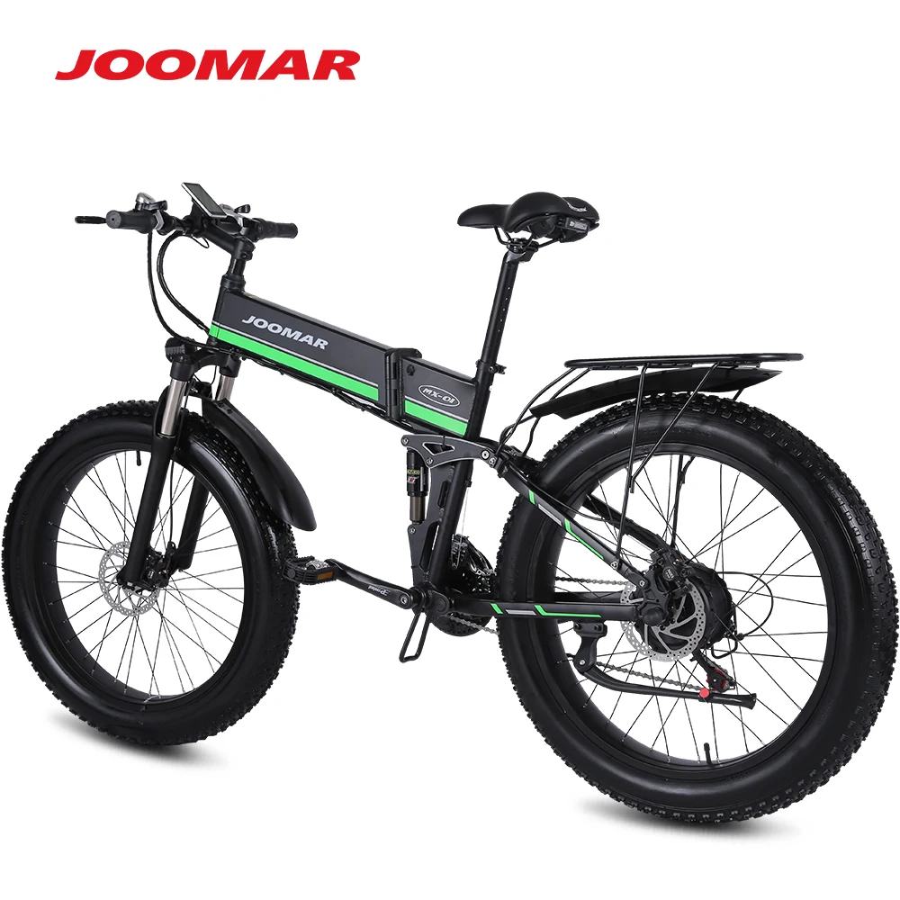 Billig JOOMAR 1000W Elektrische Fahrrad MTB Ebike JM01 Plus 4,0 Fett Reifen Fahrrad Kit Schnee Fahrrad Kit Mountainbike Für Männer 48V Erwachsene Radfahren