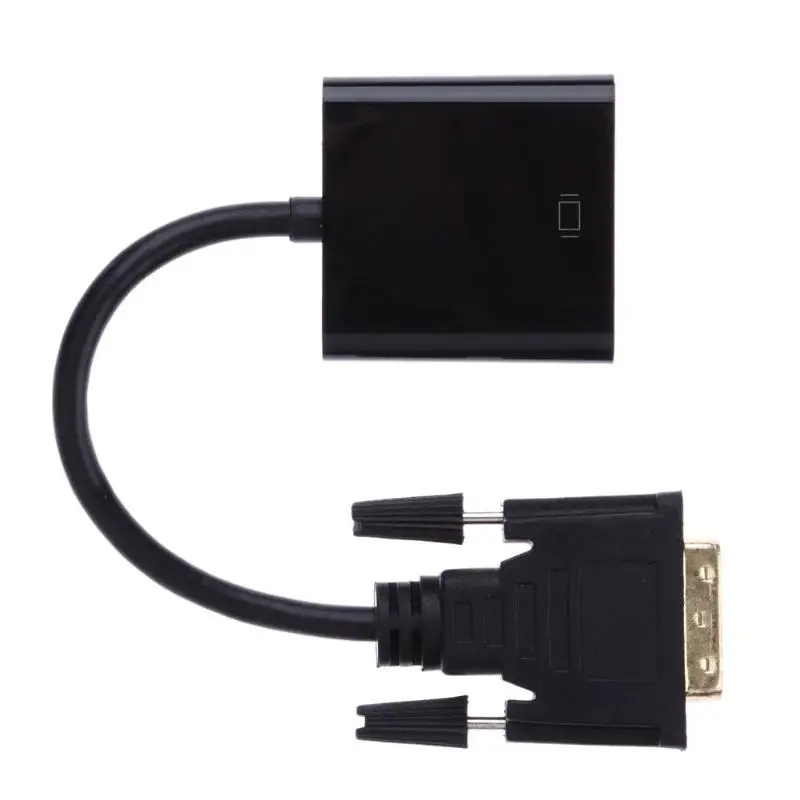1080P DVI-D 24+ 1-VGA преобразователь ТВЧ-сигналов монитор кабель для ПК дисплей карты