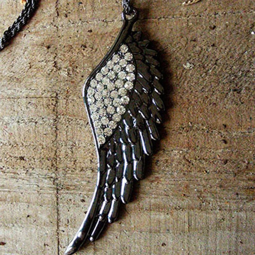 

Necklace For Angel Wings Diamond Long Necklace