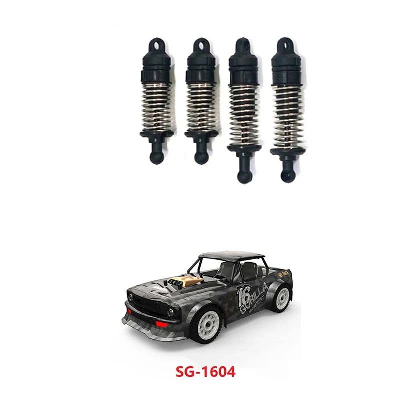 

4Pcs Front & Rear Shock Absorbers Damper for SG 1604 SG1604 SG-1604 1/16 RC Car Spare Parts Accessories