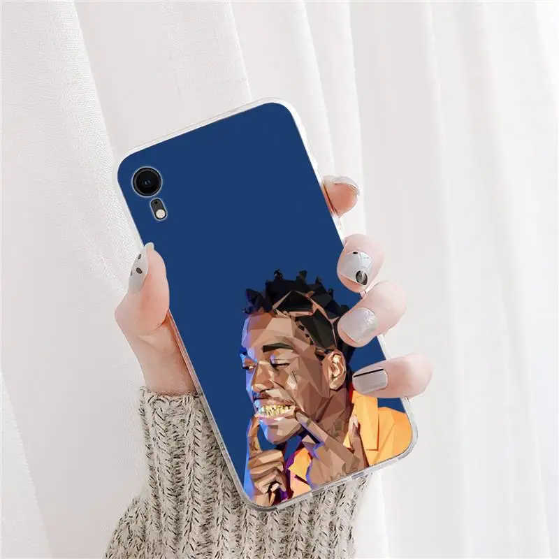 

YNDFCNB Kodak Black Rapper Phone Case For iPhone X XS MAX 11 12 pro max 6 6s 7 7plus 8 8Plus 5 5S XR se 2020 case