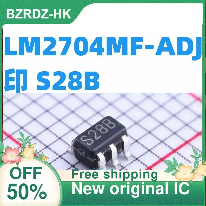 

1-20PCS DC /DC LM2704MF-ADJ S28B SOT23-5 New original IC