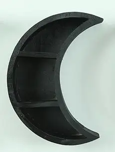 

Деревянная декоративная полка-луна KNCOKAR