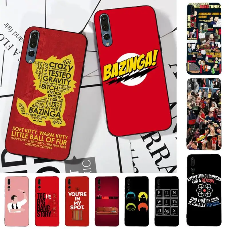 

The Big Bang Theory Phone Case for Huawei P30 40 20 10 8 9 lite pro plus Psmart2019