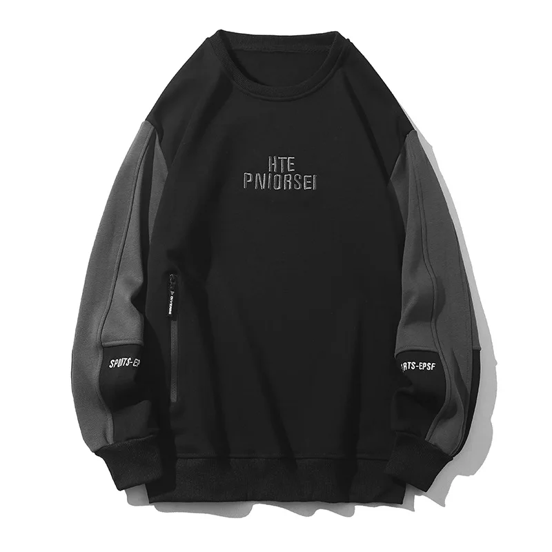 

Мужской осенне-зимний бархатный мягкий свитер, мужской свободный свитер с круглым вырезом и длинными рукавами