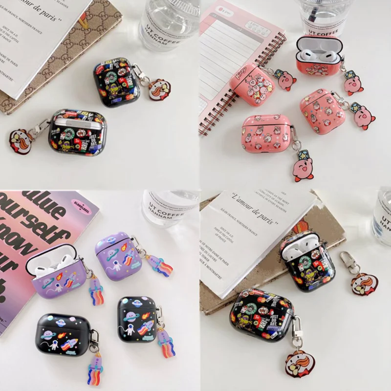 Чехол для наушников Apple Airpods Pro 2 1 милый протектор с изображением космических