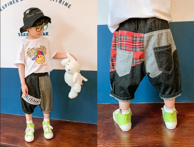 Комплект одежды для мальчиков 2-7 лет хлопковый с шортами |