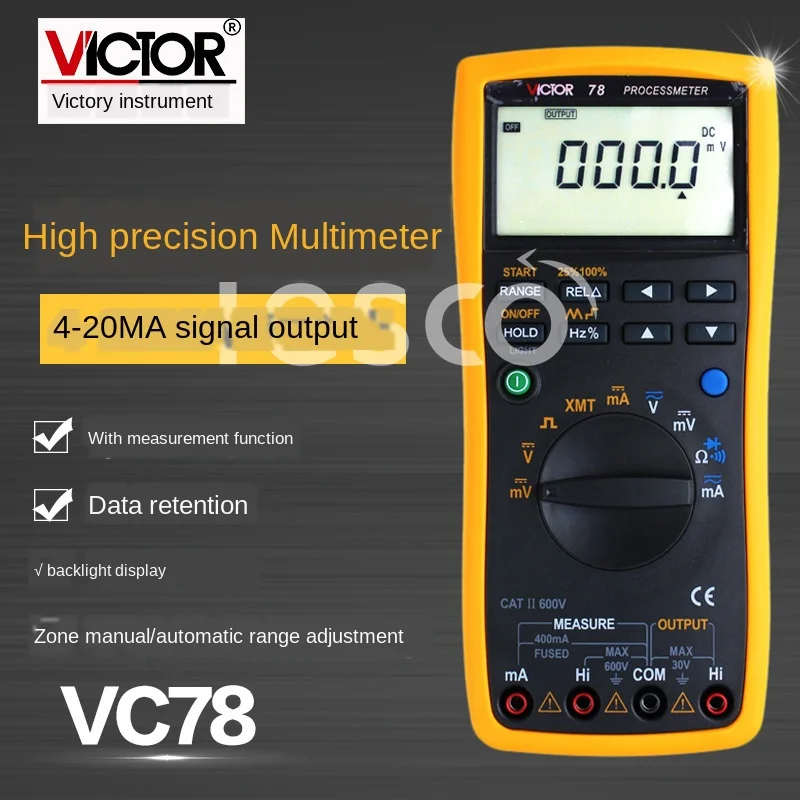 Процесс источника сигнала цифровой универсальный электроизмерительный прибор 4