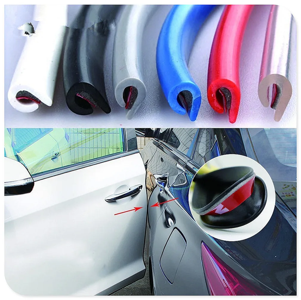 Резиновая Защитная полоса для края автомобильной двери 5 м защита от царапин Kia eco