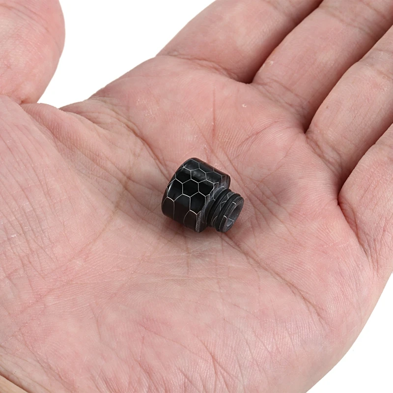 Горячая XD эпоксидная смола капельные наконечники Змеиный дизайн мундштук для 510