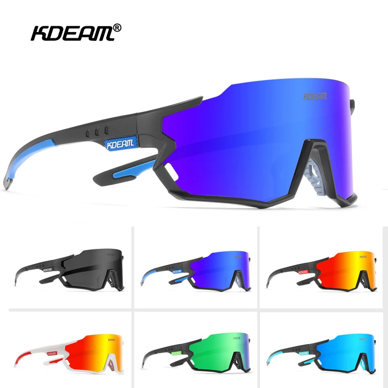 

2021 New Polarized Cycling Glasses Road Bike Cycling Eyewear Outdoor Sport Sunglasses MTB Mountain Bicycle UV400 Cycling Goggles