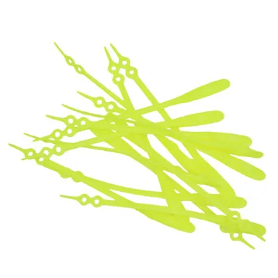yellow Новое поступление, 12 шт./партия, эластичные силиконовые шнурки, эластичная обувь без шнурков, аксессуары для ленивых силиконовых туфель, шнурки без галстука, резиновые шнурки - Цвет: yellow
