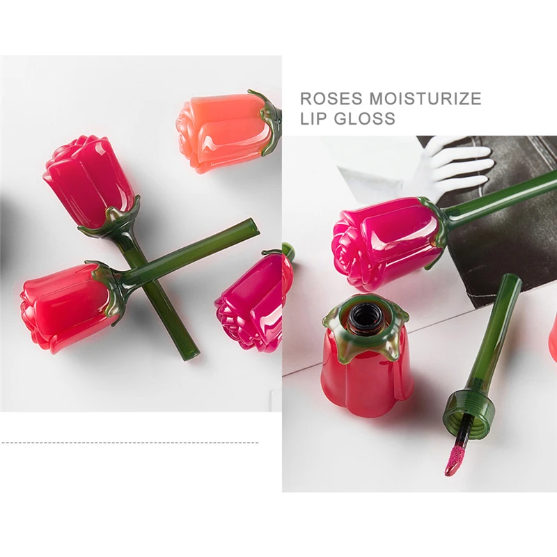 Зеркальный блеск для губ 5 видов цветов блестящая жидкая помада