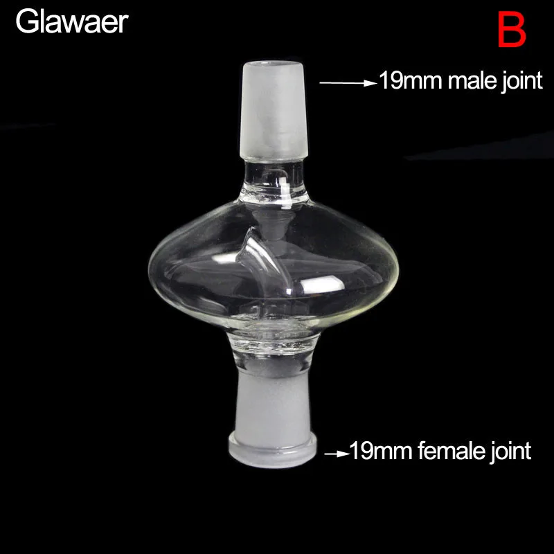 1pcs 18mm Female Joint or Male Joint Glass Hookah Tobacco Oil Collector Shisha Oil Collection Chicha Narguile Accessories enlarge