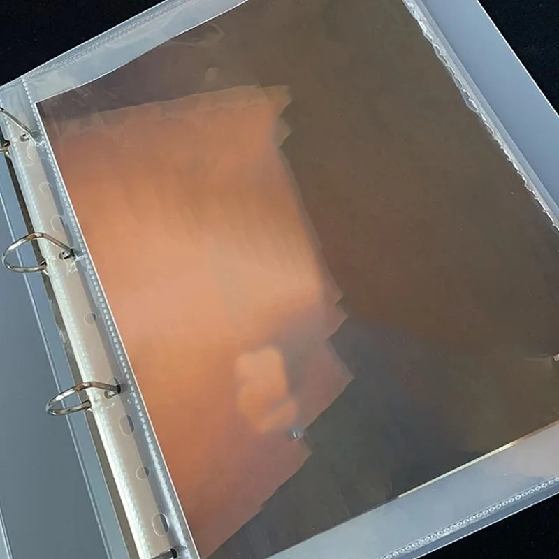 Прозрачный лист для документов формата A4 с 11 отверстиями 20 шт./лот | Канцтовары