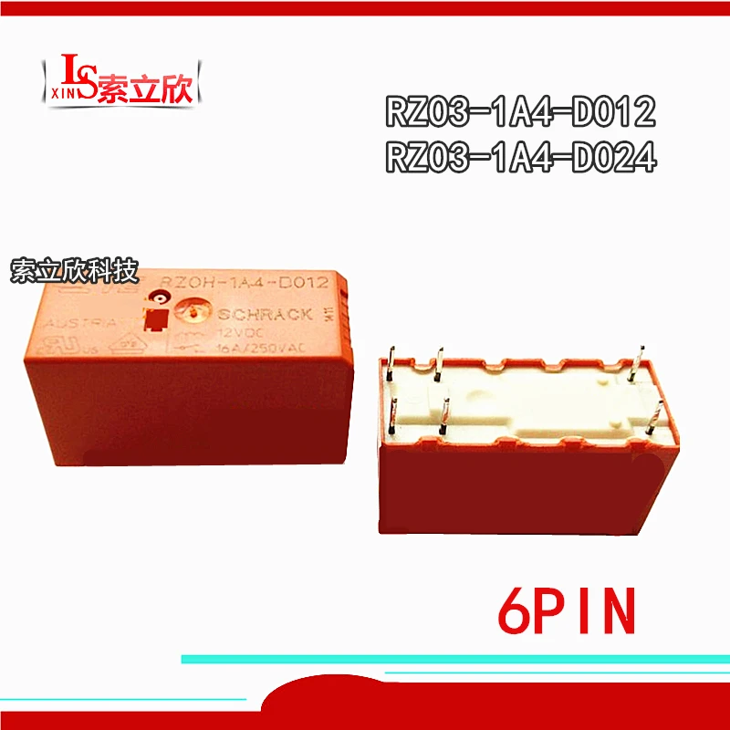 5 шт./лот 100% оригинальное новое реле RZOH 1A4 D005 5V RZ03 D012 12V 12VDC 6PIN 16A 250VAC|Реле| |