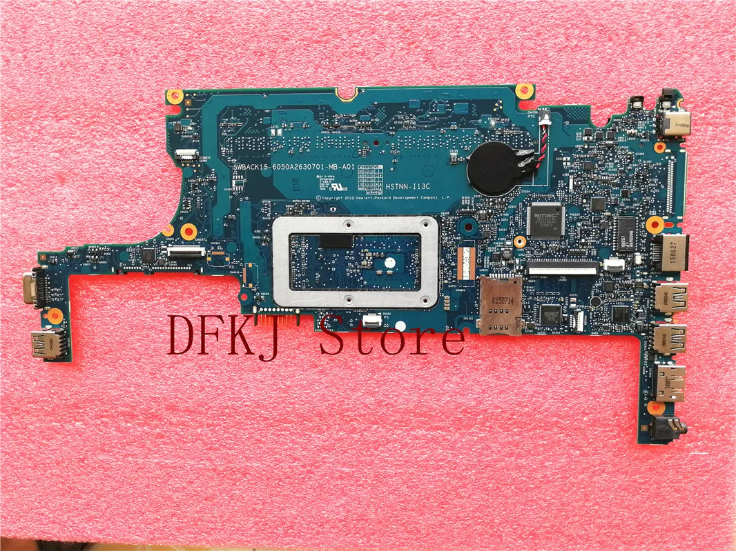 

laptop motherboard for HP 820 G1 802496-601 802496-001 With I5-4200 CPU Mainboard 6050A2630701-MB-A01 DDR3 fully Tested OK