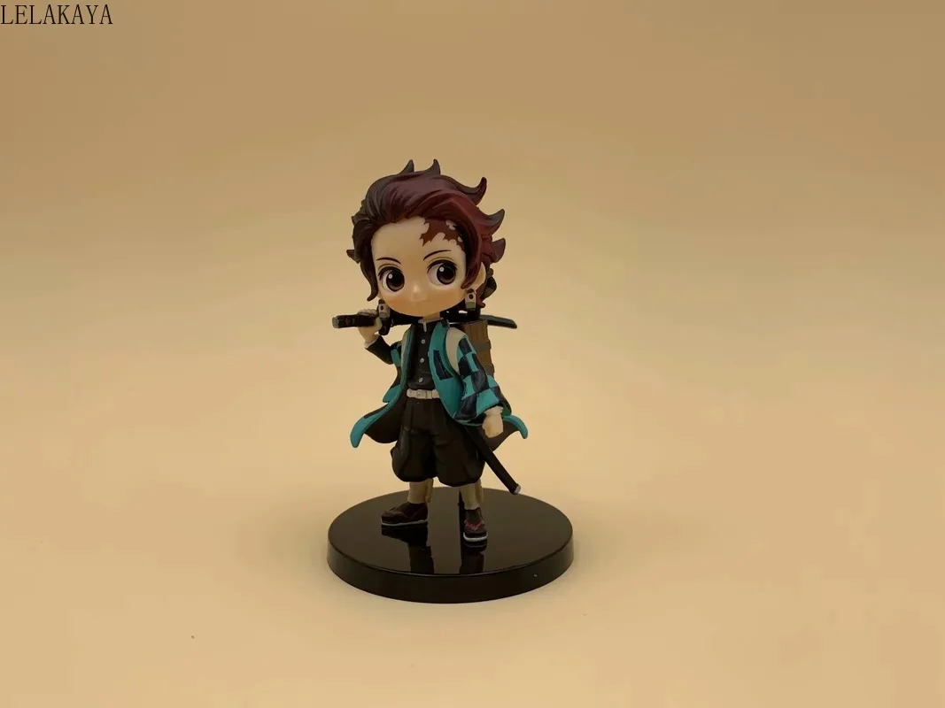 3 шт./компл. демон убийца Kimetsu без Yaiba камадо Tanjirou Nezuko Agatsuma Zenitsu Q Ver. ПВХ экшн фигурки