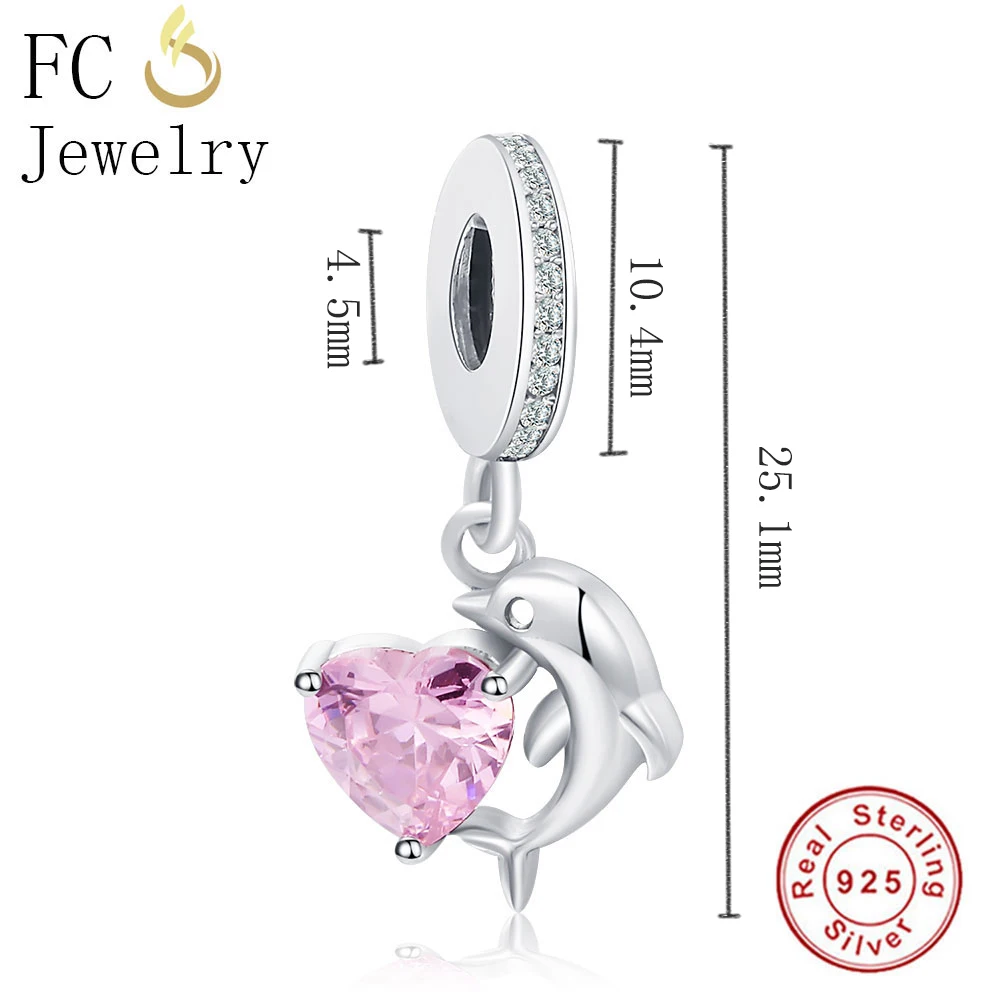 FC ювелирное изделие подходит для оригинальных BrandCharms браслетов из стерлингового