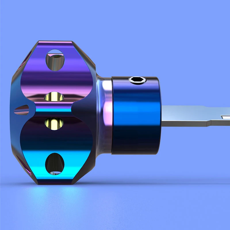 Аксессуары для мотоциклов CNC модифицированный обожженный титановый брелок