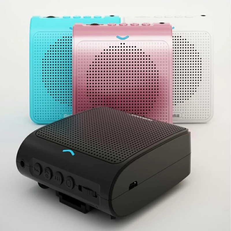 Портативный громкий динамик Rolton K100 мини-усилитель голоса микрофон с USB TF-картой