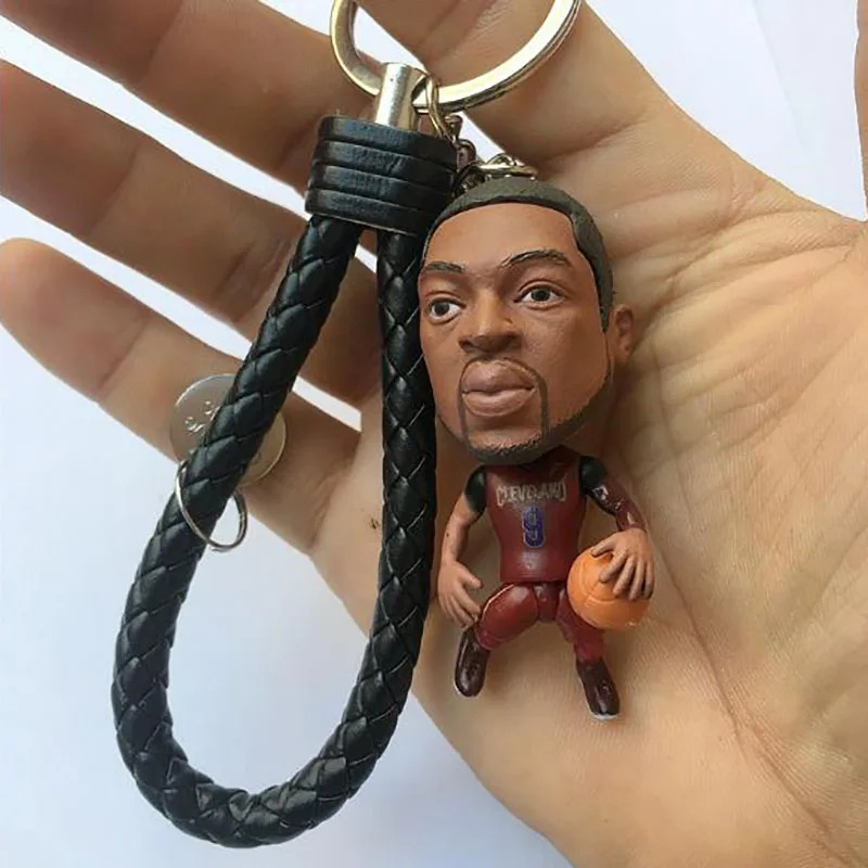 Новая мини кукла NBA Коби/Джеймс/Вэйд/Алфавит/Энтони/Карри/Дюрант/кукольный брелок