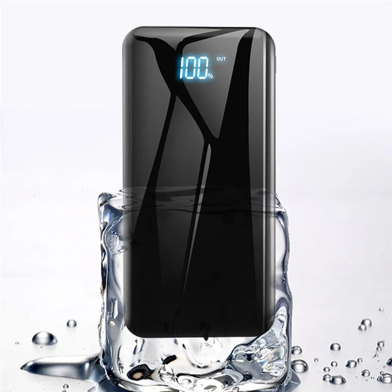 hot 80000mah power bank fast charging external battery portable digital display mobilephone charger for xiaomi iphone samsung free global shipping