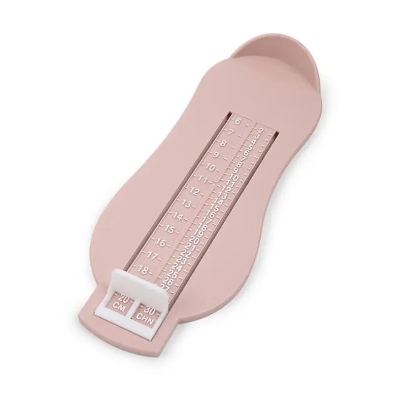 Light Pink Практичный измеритель длины роста стопы для детей, инструмент для измерения размера обуви, тонкое мастерство, точное измерение - Цвет: Light Pink