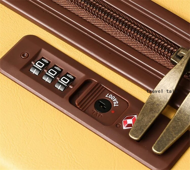 CARRYLOVE 2" 24" 2" inc. Женская Ретро кожаная сумка для багажа spinner trunks box trolly винтажный чемодан на колесах