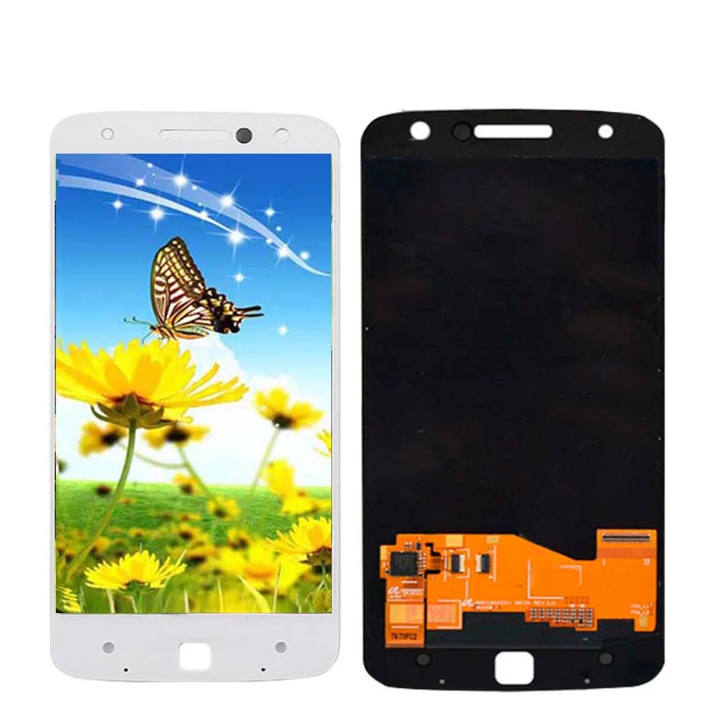 Tested AAA Quality 5.5&quotLCD For Motorola Moto Z XT1650 XT1650-03 LCD Display With Full Touch Screen Digitizer Panel Replacement |