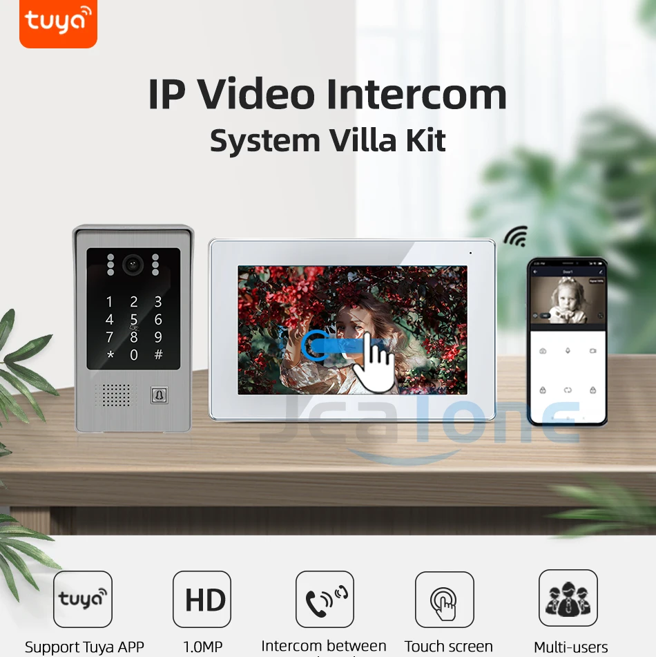 Рисунок 2 - IP-видеодомофон Jeatone TUYA 7 дюймов для дома