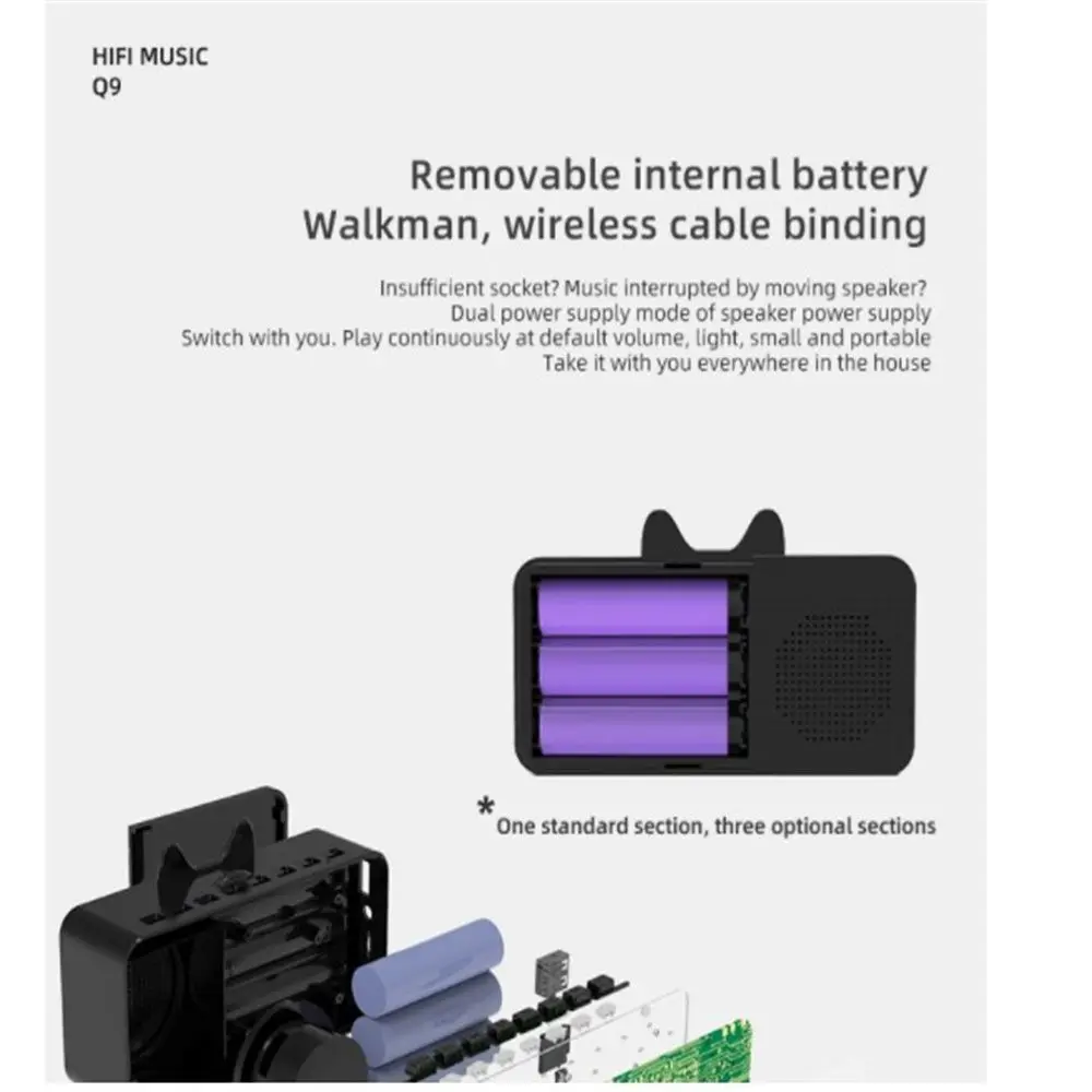 

Display Dry Humidity Bluetooth Wireless FM Radio Usb Charger Led Mirror Desk Clock Digital Alarm Clock Large Screen