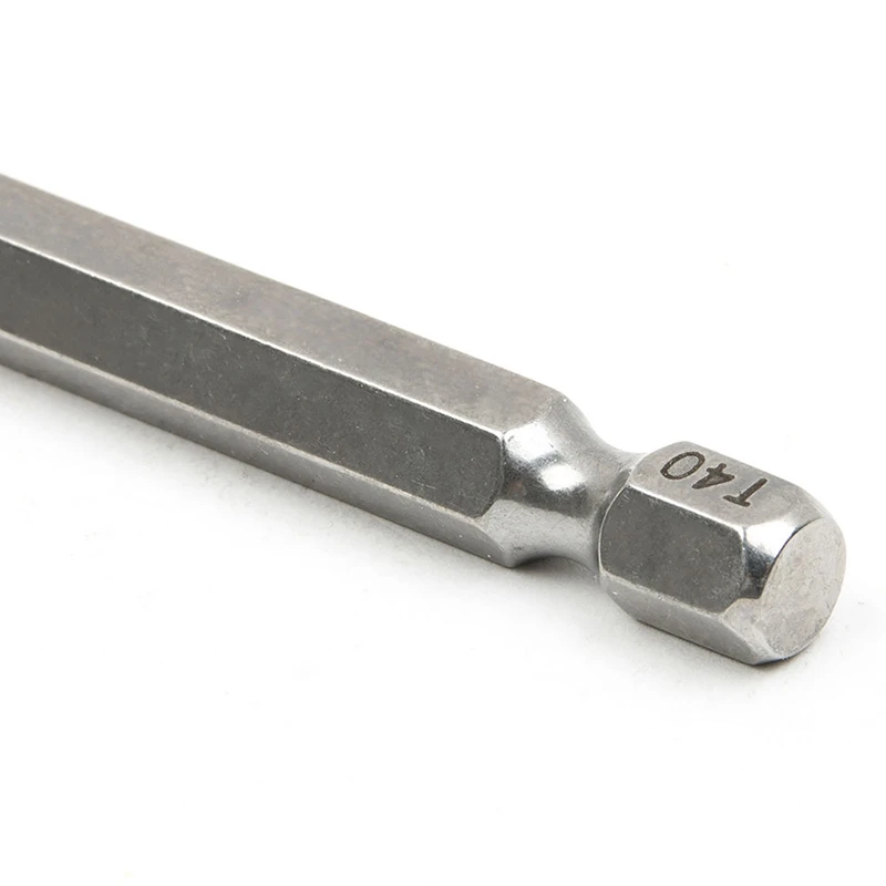 11 шт. 75 мм Магнитные стальные биты для отверток S2 Шестигранная звездообразная