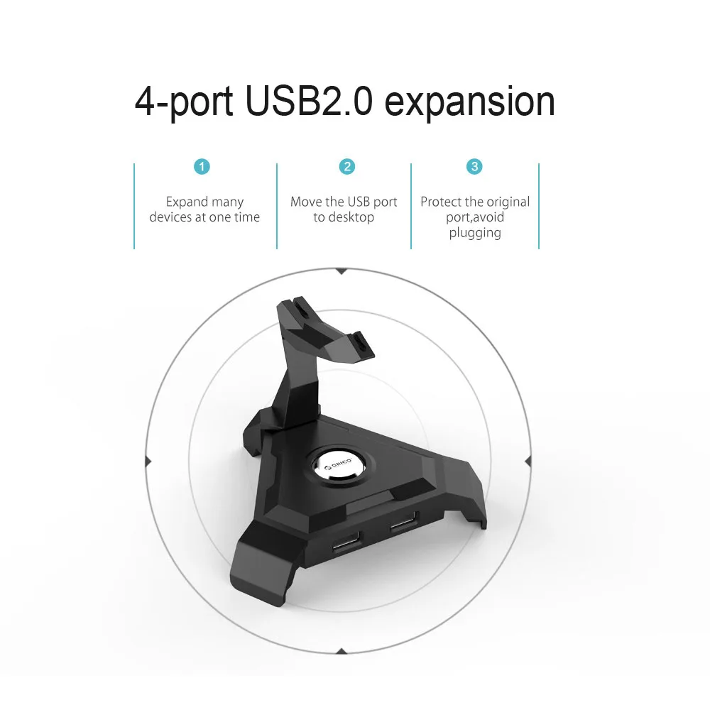 Многофункциональный usb-сплиттер ORICO LH4-U2 хаб с 4 портами высокоскоростной